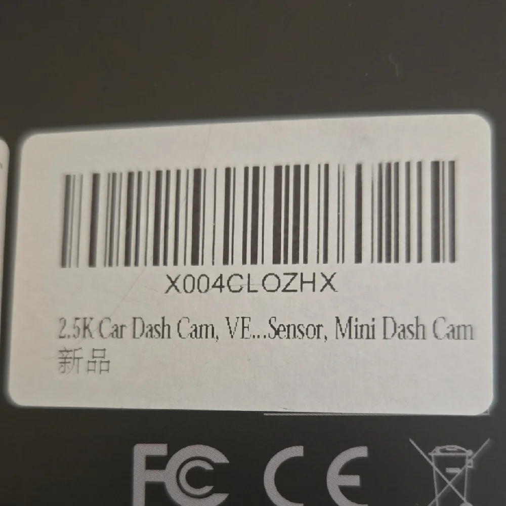 V200Pro Dash Camera - Black